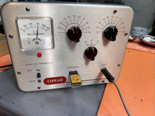 Conar model 400 crystal ham - conar,